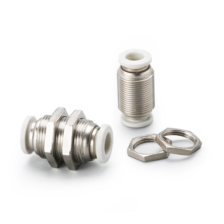 PM-6 LAIZE PM Bulkhead Straight Pneumatic Quick Fitting Connector