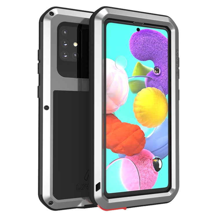 LOVE MEI Metal Shockproof Waterproof Dustproof Protective Case, For Samsung Galaxy A71, For Samsung Galaxy A50, For Samsung Galaxy S20, For Samsung Galaxy A70s, For Samsung Galaxy S20 Ultra