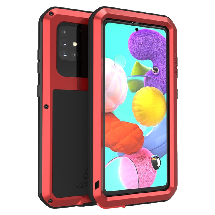 LOVE MEI Metal Shockproof Waterproof Dustproof Protective Case, For Huawei P40, For Huawei P40 Pro, For Samsung Galaxy A40s, For Samsung Galaxy A51