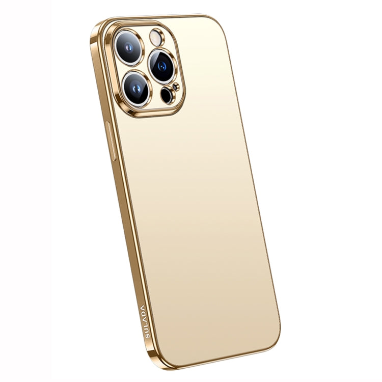 SULADA Electroplating Frosted All-inclusive TPU Phone Case, For iPhone 14 Pro Max