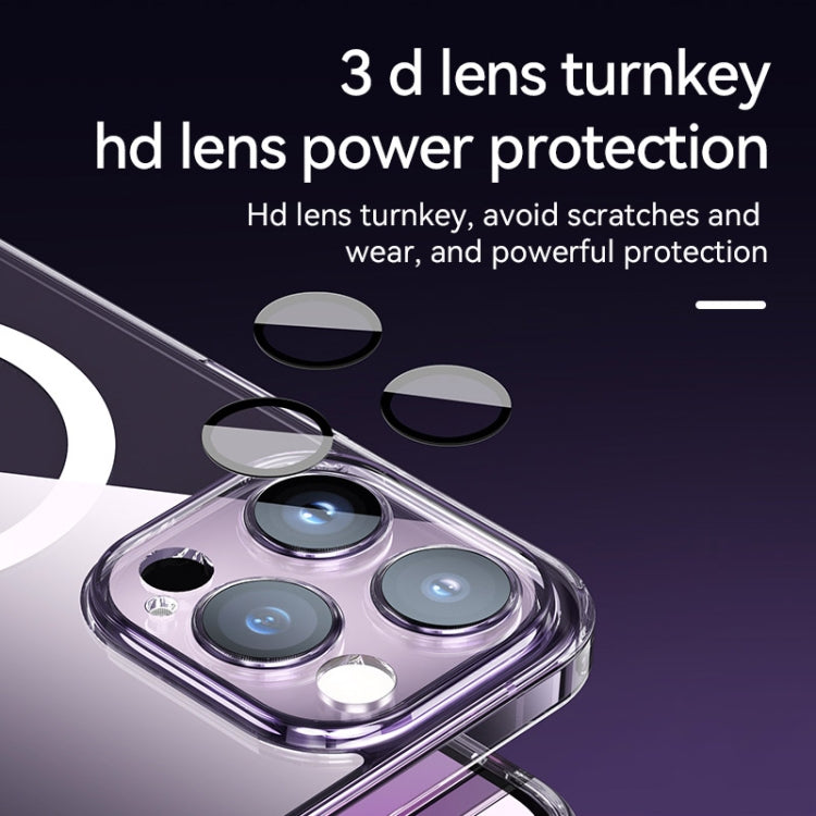 For iPhone 14 Pro SULADA Jingpin Series All-inclusive Lens Electroplated TPU Phone Case(Black)