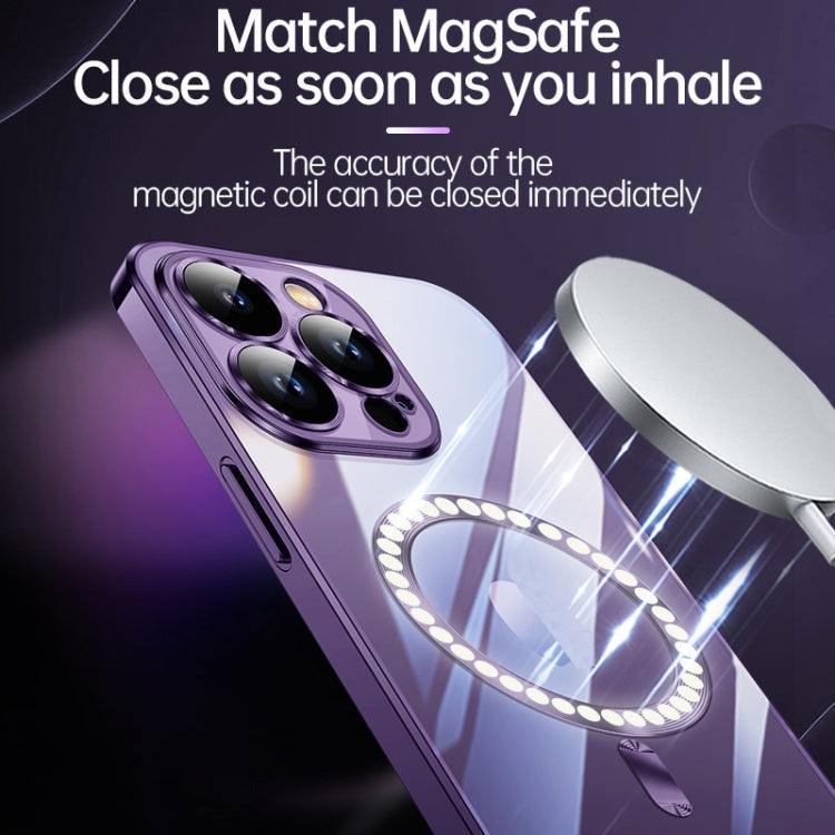 For iPhone 13 Pro SULADA Plating TPU Shockproof Phone Soft Case(Silver)