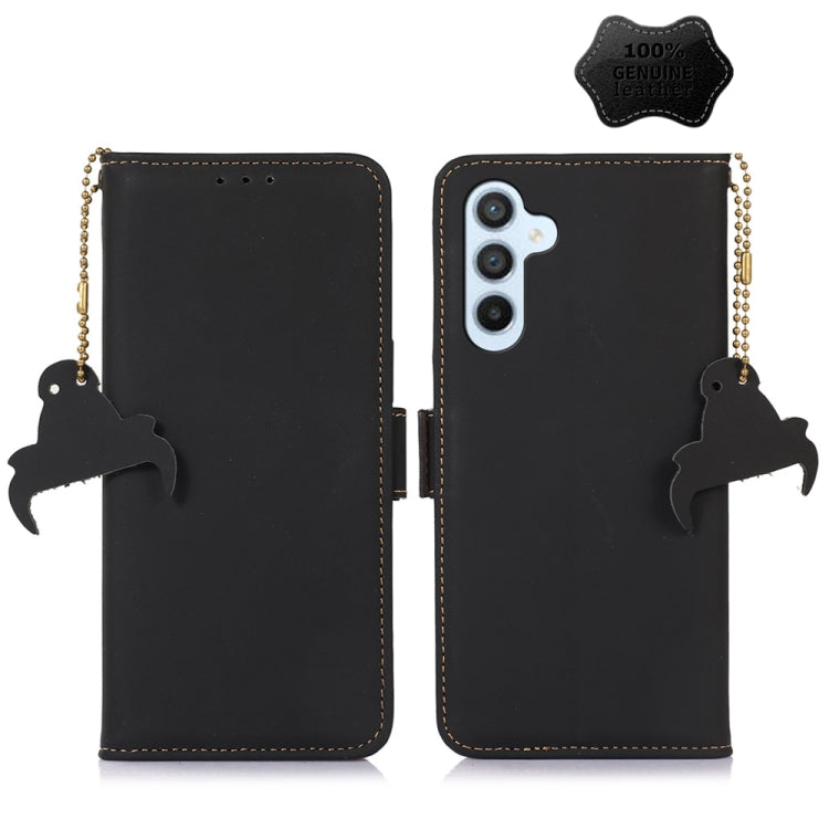 Genuine Leather Magnetic RFID Leather Phone Case, For iPhone 14, For Google Pixel 7 Pro, For Google Pixel 7, For Samsung Galaxy A54 5G, For Samsung Galaxy S22+ 5G, For Samsung Galaxy S22 5G
