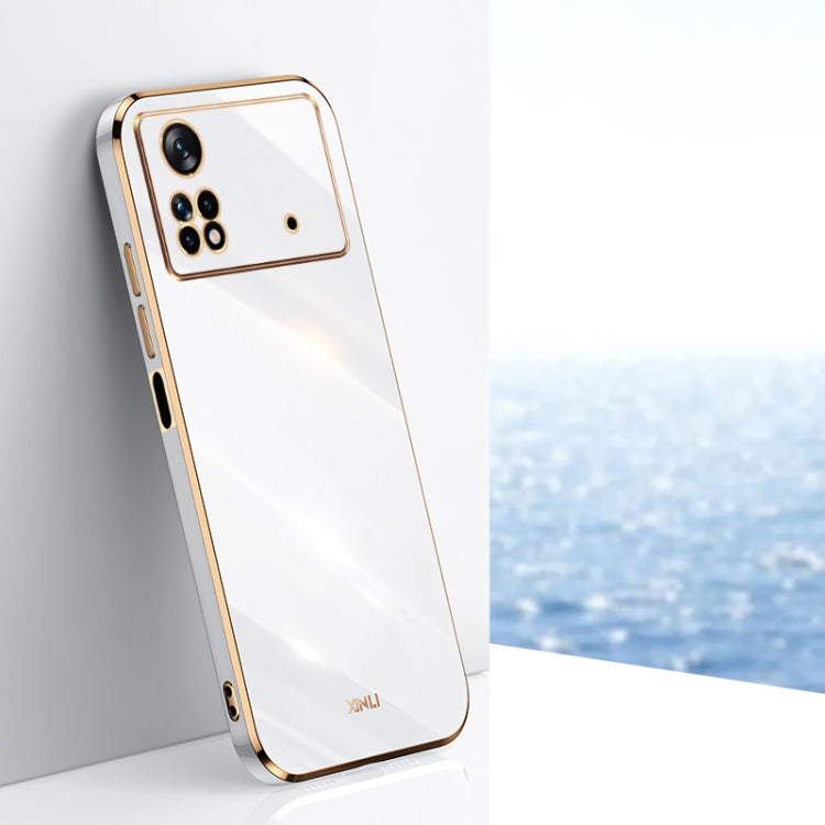 XINLI Straight Edge 6D Electroplate TPU Phone Case, For Xiaomi Poco X4 Pro 5G, For Xiaomi Civi 2, For Xiaomi 13