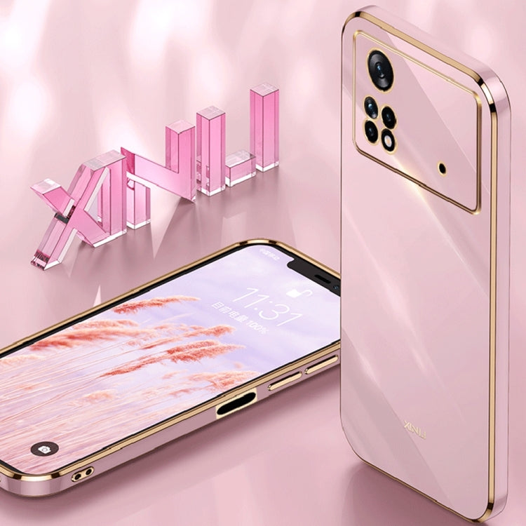 XINLI Straight Edge 6D Electroplate TPU Phone Case, For Xiaomi Poco X4 Pro 5G, For Xiaomi Civi 2, For Xiaomi 13