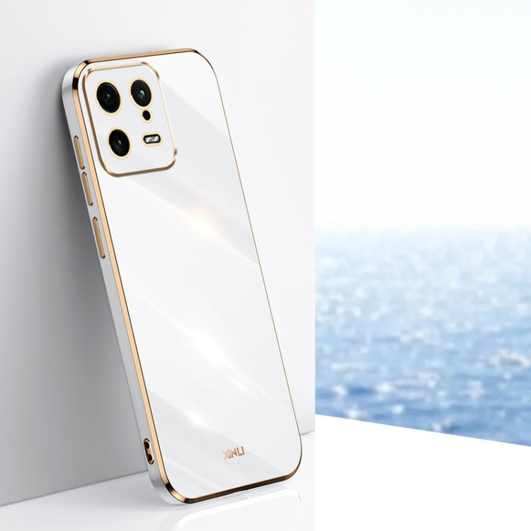 XINLI Straight Edge 6D Electroplate TPU Phone Case, For Xiaomi Poco X4 Pro 5G, For Xiaomi Civi 2, For Xiaomi 13