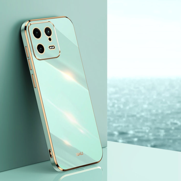 XINLI Straight Edge 6D Electroplate TPU Phone Case, For Xiaomi Poco X4 Pro 5G, For Xiaomi Civi 2, For Xiaomi 13
