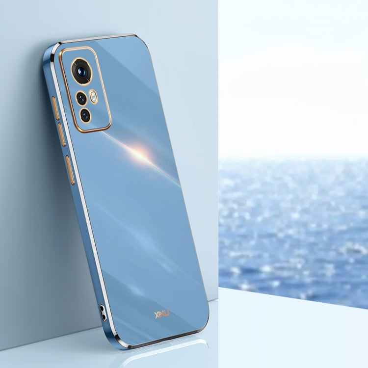 XINLI Straight Edge 6D Electroplate TPU Phone Case, For Xiaomi 12, For Xiaomi 12T Pro, For Xiaomi 12 Lite