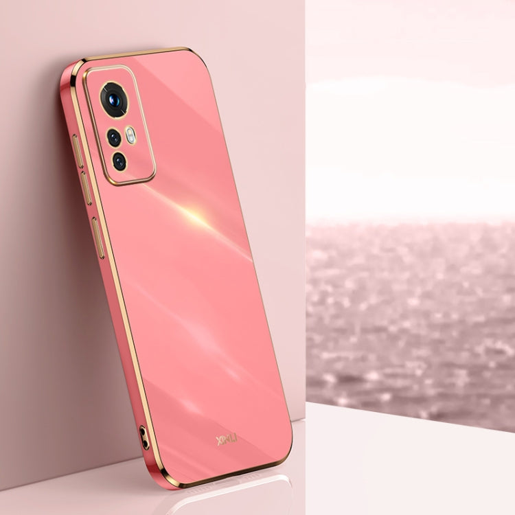 XINLI Straight Edge 6D Electroplate TPU Phone Case, For Xiaomi 12, For Xiaomi 12T Pro, For Xiaomi 12 Lite