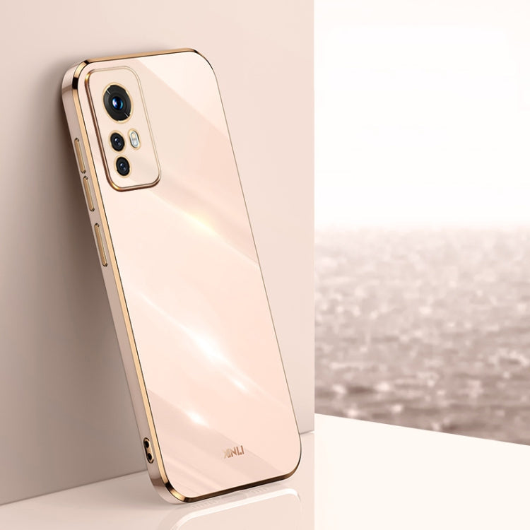 XINLI Straight Edge 6D Electroplate TPU Phone Case, For Xiaomi 12, For Xiaomi 12T Pro, For Xiaomi 12 Lite