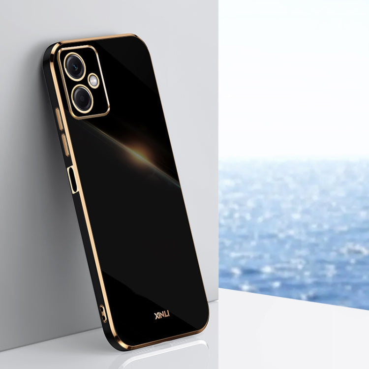XINLI Straight Edge 6D Electroplate TPU Phone Case, For Xiaomi Redmi Note 12 China, For Xiaomi Redmi Note 12 Pro 5G China, For Xiaomi Redmi Note 12 Pro+ China