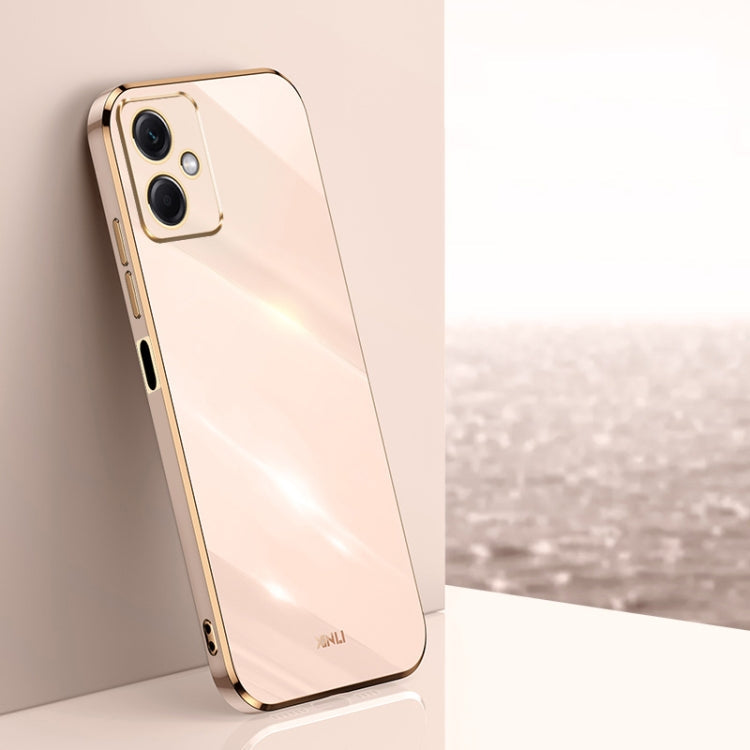 XINLI Straight Edge 6D Electroplate TPU Phone Case, For Xiaomi Redmi Note 12 China, For Xiaomi Redmi Note 12 Pro 5G China, For Xiaomi Redmi Note 12 Pro+ China