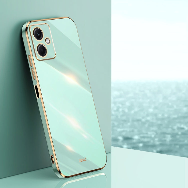 XINLI Straight Edge 6D Electroplate TPU Phone Case, For Xiaomi Redmi Note 12 China, For Xiaomi Redmi Note 12 Pro 5G China, For Xiaomi Redmi Note 12 Pro+ China