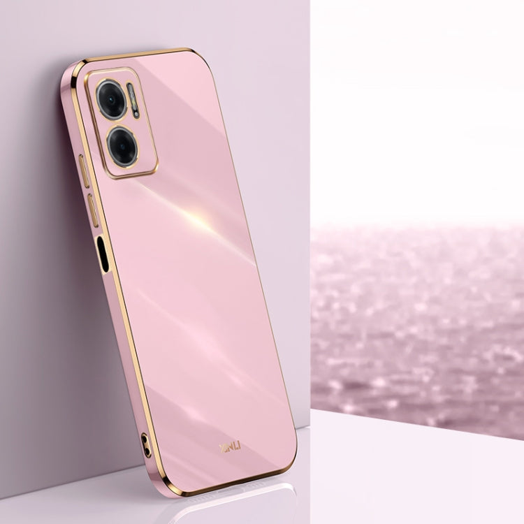 XINLI Straight Edge 6D Electroplate TPU Phone Case, For Xiaomi Redmi Note 11 4G Foreign, For Xiaomi Redmi Note 11E, For Xiaomi Redmi Note 11 Pro 4G/5G Foreign