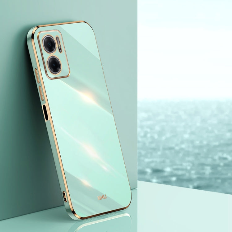 XINLI Straight Edge 6D Electroplate TPU Phone Case, For Xiaomi Redmi Note 11 4G Foreign, For Xiaomi Redmi Note 11E, For Xiaomi Redmi Note 11 Pro 4G/5G Foreign