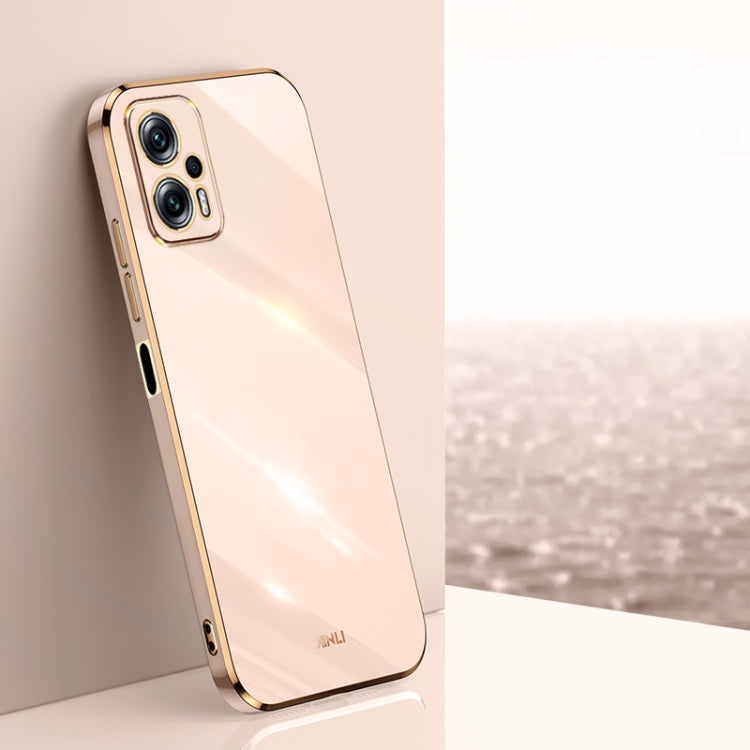 XINLI Straight Edge 6D Electroplate TPU Phone Case, For Xiaomi Redmi Note 11T Pro, For Xiaomi Redmi K50, For Xiaomi Redmi K50 Ultra