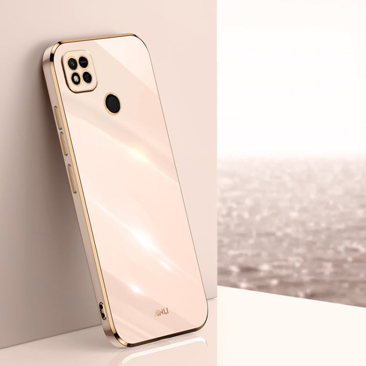 XINLI Straight Edge 6D Electroplate TPU Phone Case, For Xiaomi Redmi A1+, For Xiaomi Redmi 10A, For Xiaomi Redmi 10C