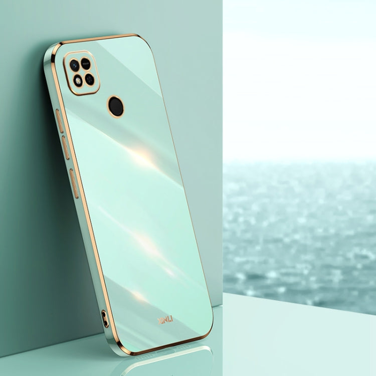 XINLI Straight Edge 6D Electroplate TPU Phone Case, For Xiaomi Redmi A1+, For Xiaomi Redmi 10A, For Xiaomi Redmi 10C