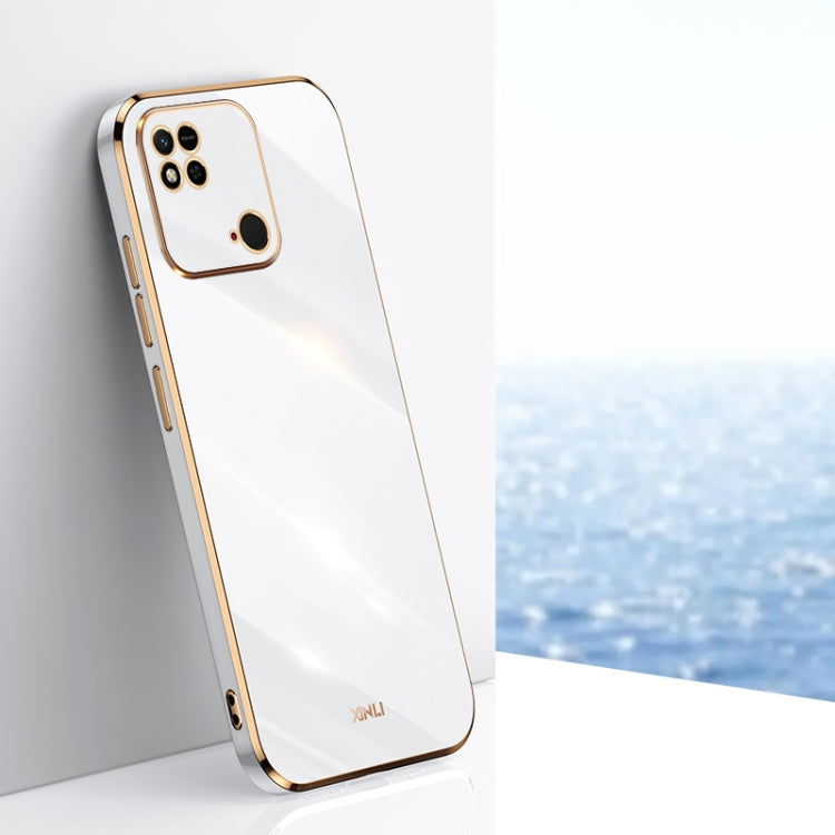 XINLI Straight Edge 6D Electroplate TPU Phone Case, For Xiaomi Redmi A1+, For Xiaomi Redmi 10A, For Xiaomi Redmi 10C