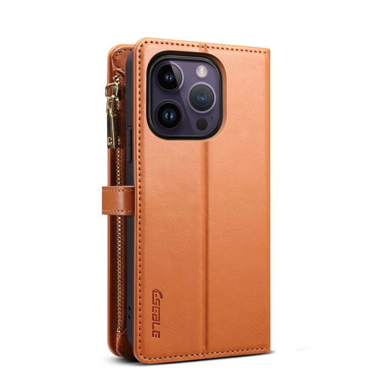 ESEBLE Star Series Lanyard Zipper Wallet RFID Leather Case, For iPhone 14 Pro Max, For iPhone 14 Pro, For iPhone 14, For iPhone 14 Plus, For iPhone 13 Pro Max, For iPhone 13 Pro, For iPhone 13, For iPhone 12 Pro Max
