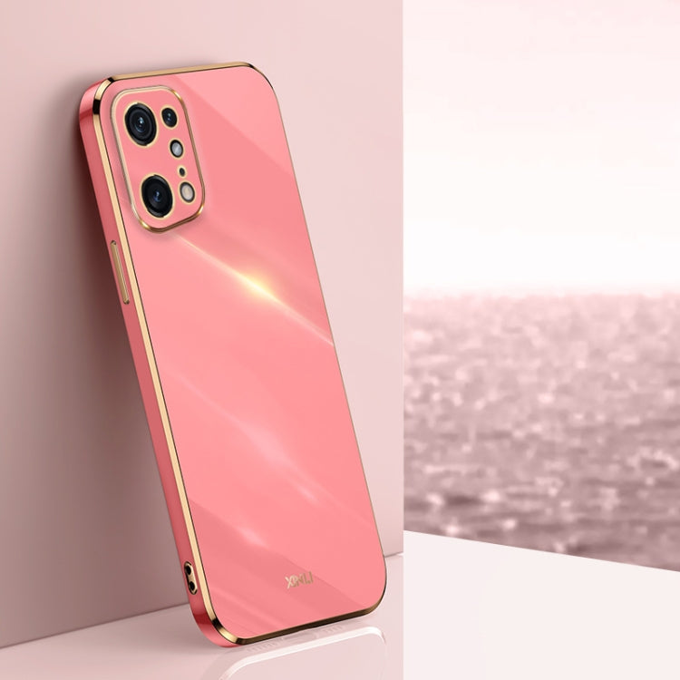 XINLI Straight Edge 6D Electroplate TPU Phone Case, For OPPO Find X5, For OPPO Find X5 Pro, For OPPO A17