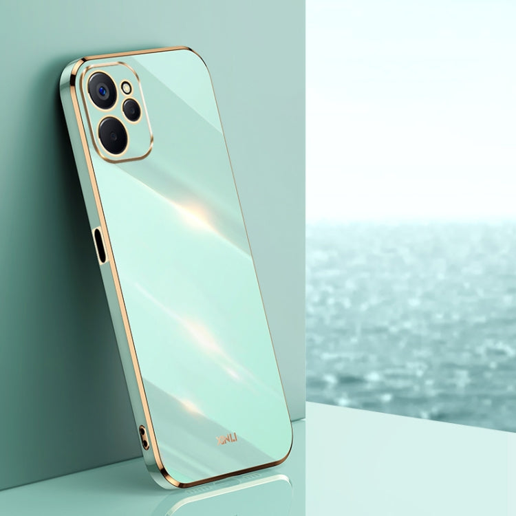 XINLI Straight Edge 6D Electroplate TPU Phone Case, For Realme 9i 5G, For Realme 9 Pro, For Realme C20