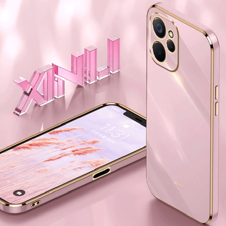 XINLI Straight Edge 6D Electroplate TPU Phone Case, For Realme 9i 5G, For Realme 9 Pro, For Realme C20