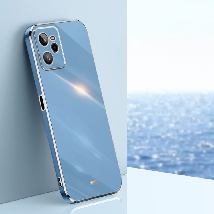 XINLI Straight Edge 6D Electroplate TPU Phone Case, For Realme C35, For Realme GT2 Pro, For Realme GT Neo 3
