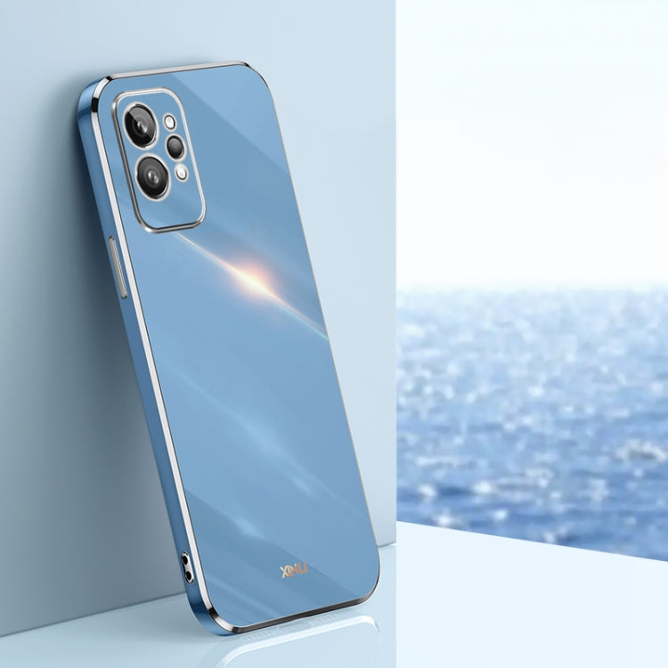 XINLI Straight Edge 6D Electroplate TPU Phone Case, For Realme C35, For Realme GT2 Pro, For Realme GT Neo 3