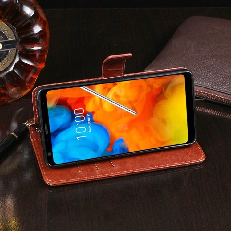 idewei Crazy Horse Texture Leather Phone Case, For Infinix Smart 6 Plus, For Nokia G11 Plus, For Samsung Galaxy A04e 4G