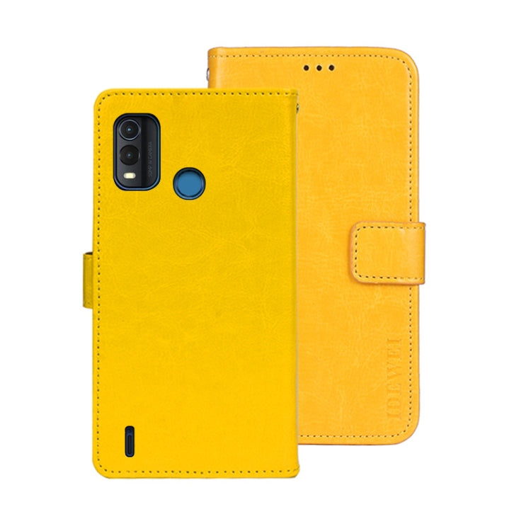 idewei Crazy Horse Texture Leather Phone Case, For Infinix Smart 6 Plus, For Nokia G11 Plus, For Samsung Galaxy A04e 4G