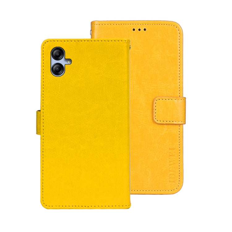 idewei Crazy Horse Texture Leather Phone Case, For Infinix Smart 6 Plus, For Nokia G11 Plus, For Samsung Galaxy A04e 4G