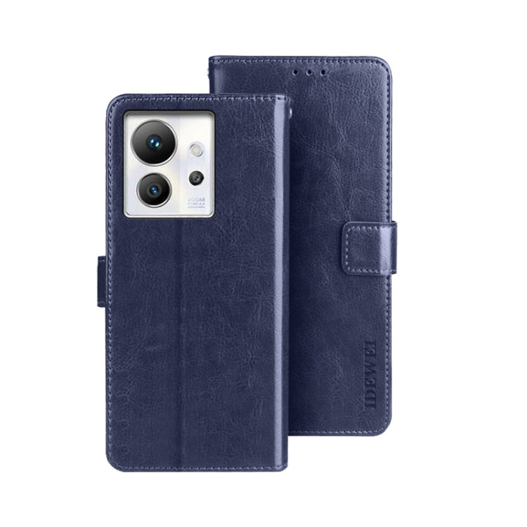 idewei Crazy Horse Texture Leather Phone Case, For Infinix Zero Ultra 5G, For OPPO A58 5G, For OPPO A77s