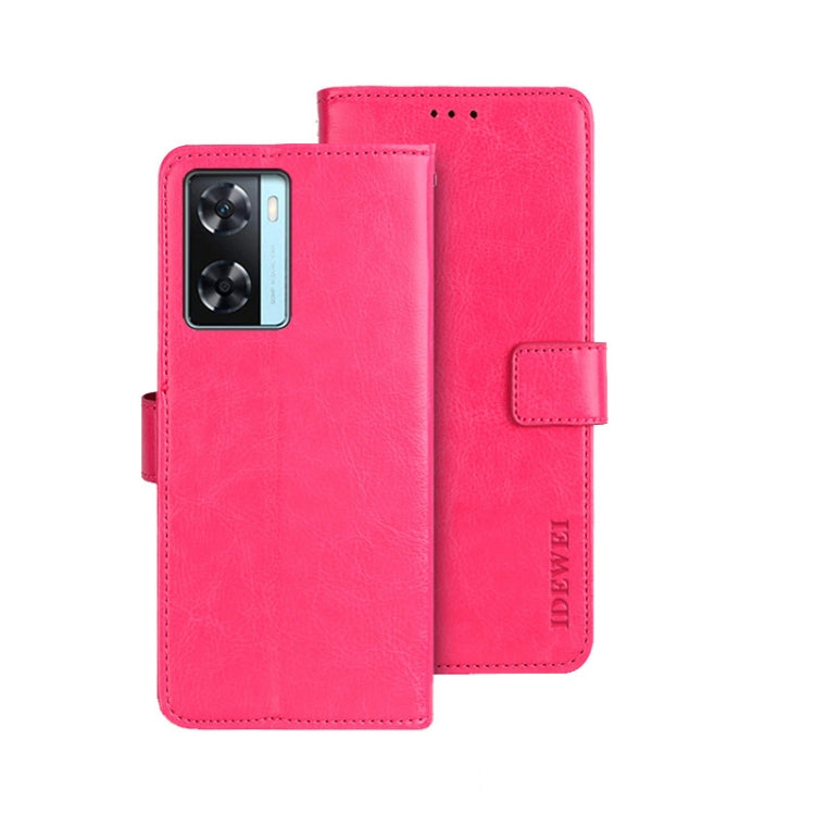 idewei Crazy Horse Texture Leather Phone Case, For Infinix Zero Ultra 5G, For OPPO A58 5G, For OPPO A77s