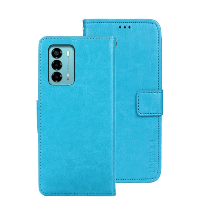 idewei Crazy Horse Texture Leather Phone Case, For ZTE Axon 30S, For ZTE Blade A72 4G, For Honor X40 GT