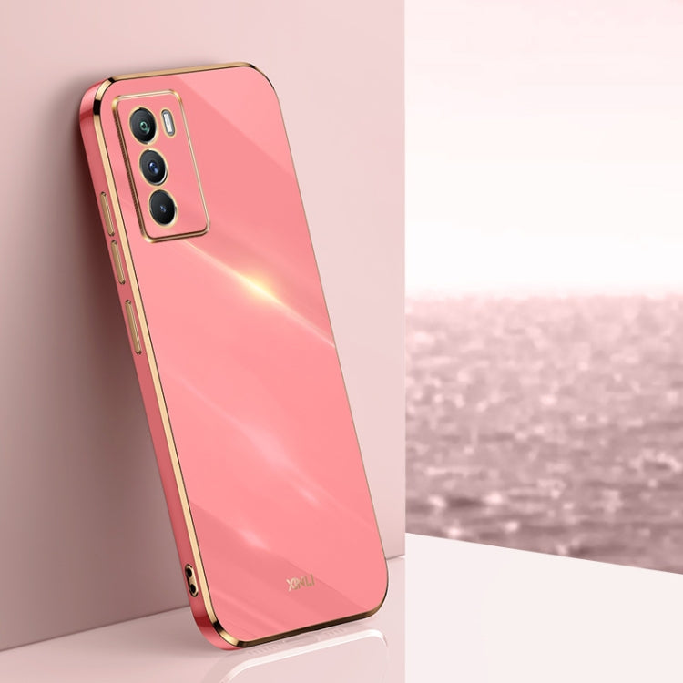 XINLI Straight Edge 6D Electroplate TPU Phone Case, For vivo iQOO Neo5 S, For vivo iQOO Neo6, For vivo iQOO Neo7