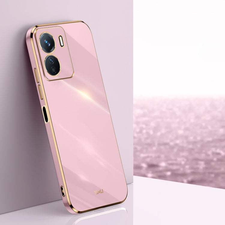 XINLI Straight Edge 6D Electroplate TPU Phone Case, For vivo iQOO Pro, For vivo iQOO U5, For vivo iQOO Z6