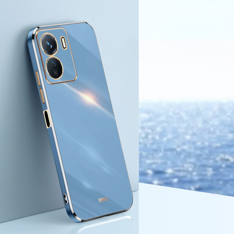 XINLI Straight Edge 6D Electroplate TPU Phone Case, For vivo iQOO Pro, For vivo iQOO U5, For vivo iQOO Z6