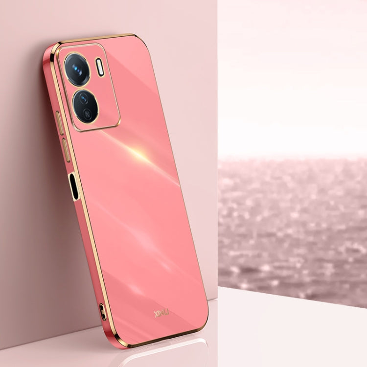XINLI Straight Edge 6D Electroplate TPU Phone Case, For vivo iQOO Pro, For vivo iQOO U5, For vivo iQOO Z6