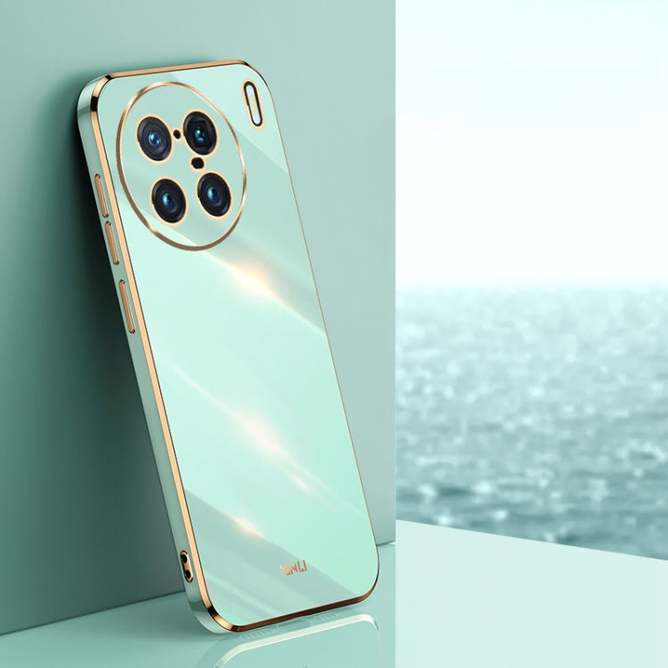 XINLI Straight Edge 6D Electroplate TPU Phone Case, For vivo X90 Pro 5G, For vivo X Note, For vivo Y02s 4G