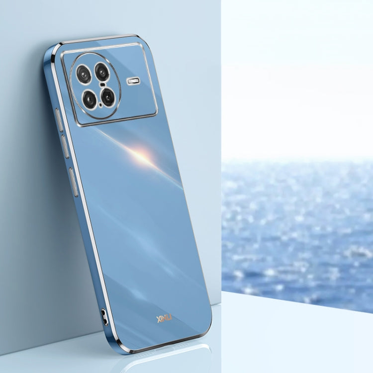 XINLI Straight Edge 6D Electroplate TPU Phone Case, For vivo X90 Pro 5G, For vivo X Note, For vivo Y02s 4G