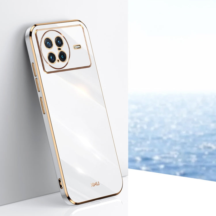 XINLI Straight Edge 6D Electroplate TPU Phone Case, For vivo X90 Pro 5G, For vivo X Note, For vivo Y02s 4G