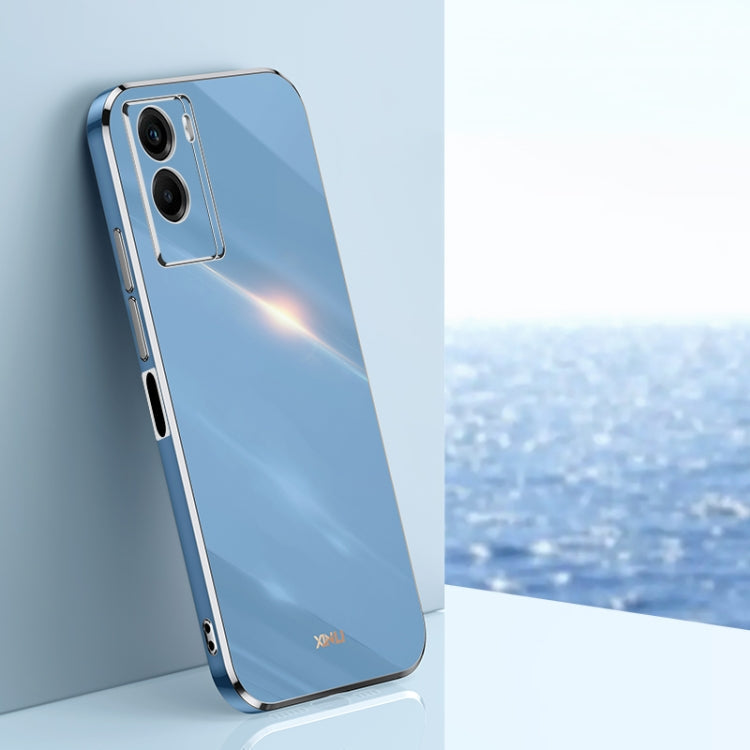 XINLI Straight Edge 6D Electroplate TPU Phone Case, For vivo Y55s 5G, For vivo Z5x, For vivo Y33s