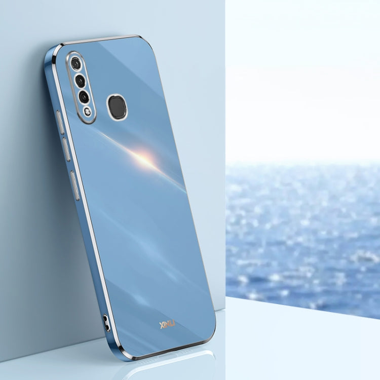XINLI Straight Edge 6D Electroplate TPU Phone Case, For vivo Y55s 5G, For vivo Z5x, For vivo Y33s