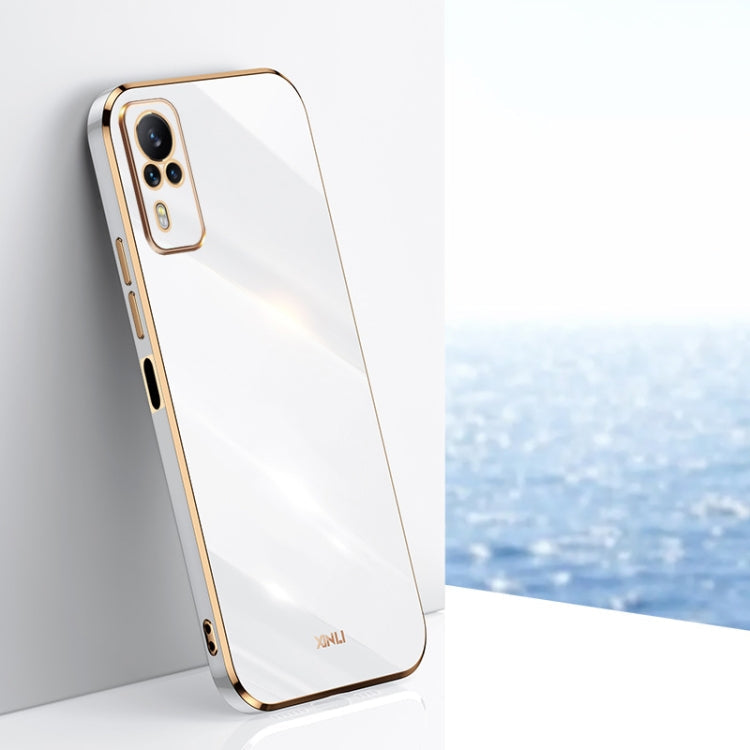 XINLI Straight Edge 6D Electroplate TPU Phone Case, For vivo Y51 2020 December