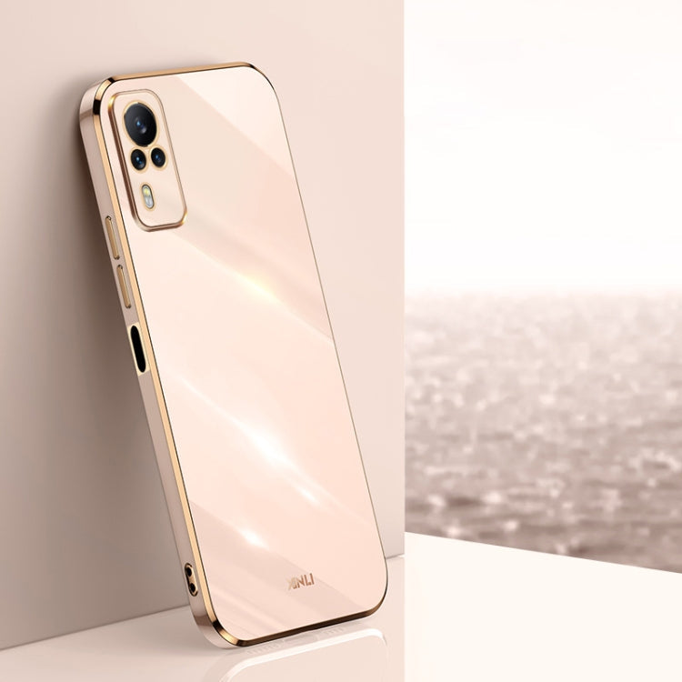 XINLI Straight Edge 6D Electroplate TPU Phone Case, For vivo Y51 2020 December