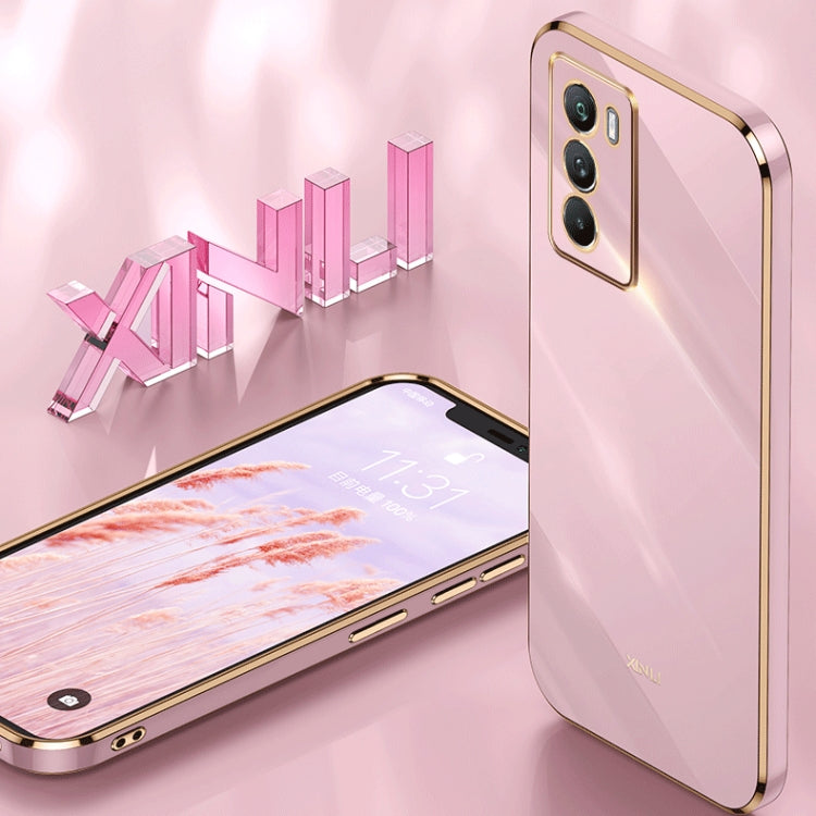 XINLI Straight Edge 6D Electroplate TPU Phone Case, For vivo Y51 2020 December