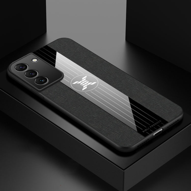 XINLI Stitching Cloth Textue Shockproof TPU Phone Case, For Samsung Galaxy S22+ 5G, For Samsung Galaxy S22 Ultra 5G