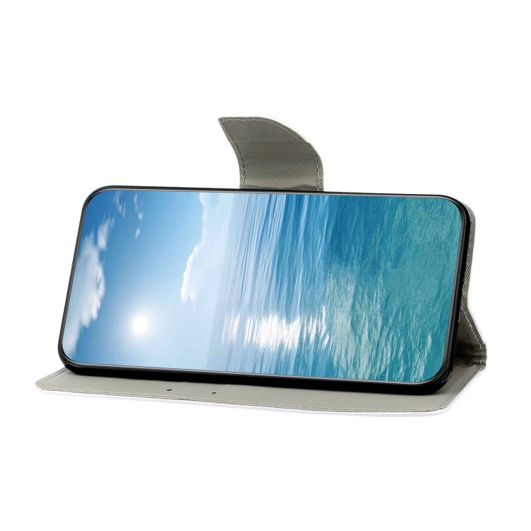 Colored Drawing Leather Phone Case, For Samsung Galaxy A34