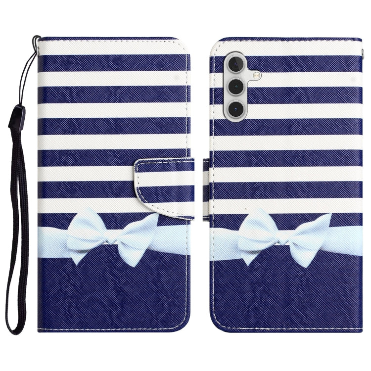 Colored Drawing Leather Phone Case, For Samsung Galaxy A54